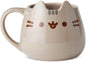 Enesco 6002676 Name is Mud "Pusheen - Taza esculpida, 16 onzas, multicolor