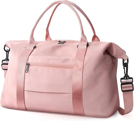 Bolsa de lona de viaje, bolsa impermeable para fin de semana, bolsa de mano para mujer, bolsa de lona deportiva para gimnasio, bolsa de hospital para trabajo de parto y parto, bolsa de equipaje